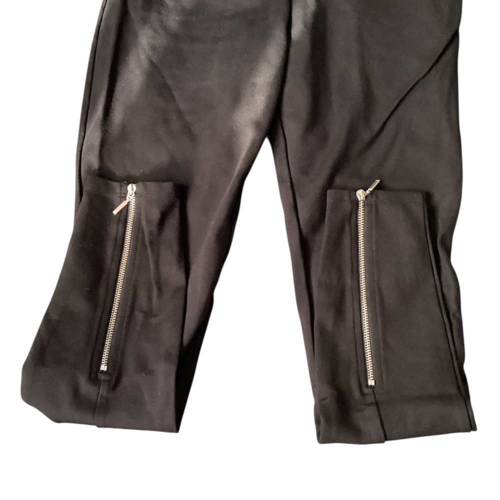 Armani exchange black women’s pants with leg zippers - Picture 3 of 3